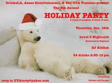 LAaLALand Alert!!!! Holiday Parties, Screenings, Iceskating, Pub Crawl